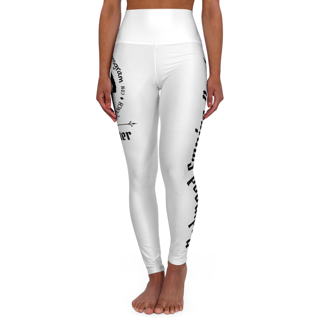 High Waisted Yoga Leggings (AOP)