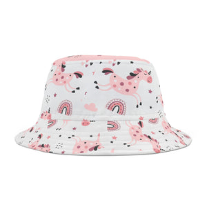 Pink Unicorn Bucket Hat