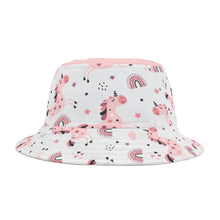 Load image into Gallery viewer, Pink Unicorn Bucket Hat