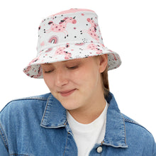 Load image into Gallery viewer, Pink Unicorn Bucket Hat