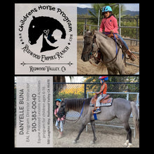 Load image into Gallery viewer, Childrens Horse Program at Redwood Empire Ranch Enrollment