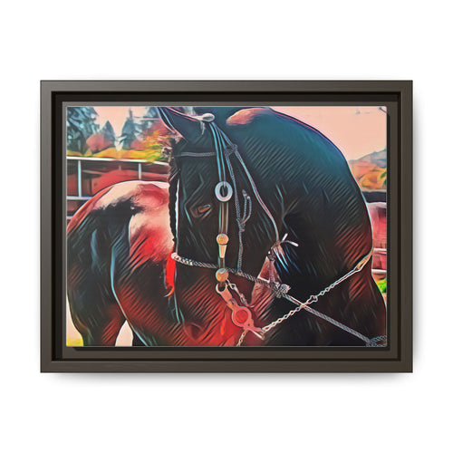 Bandido Matte Canvas, Framed (Multi-color)