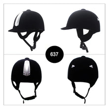 Load image into Gallery viewer, LOCLE CE Certification Horse Rider Helmets Equestrian Men Women Children Durable Safety Half Cover Horse Riding Helmet 50-62cm