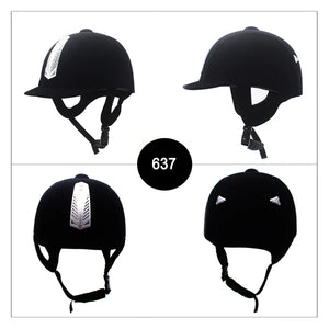 LOCLE CE Certification Horse Rider Helmets Equestrian Men Women Children Durable Safety Half Cover Horse Riding Helmet 50-62cm