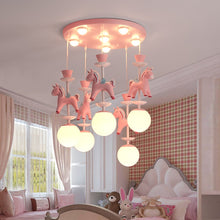 Load image into Gallery viewer, Pony Pendant Chandelier