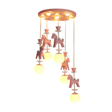 Load image into Gallery viewer, Pony Pendant Chandelier