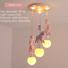 Load image into Gallery viewer, Pony Pendant Chandelier