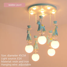 Load image into Gallery viewer, Pony Pendant Chandelier