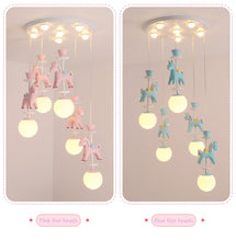 Load image into Gallery viewer, Pony Pendant Chandelier