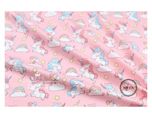 Load image into Gallery viewer, Unicorn Printed Fabric for Crafts